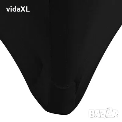 vidaXL Разтегателен калъф за маса, 2 бр, 183х76х74 см, черен(SKU:132037), снимка 4 - Маси - 48691611