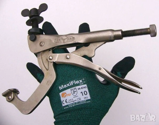 Оригинал VISE-GRIP Американски Грип КЛЕЩИ Чирак 280 мм тип Настолна Стяга Скоба Преса Клампа БАРТЕР, снимка 2 - Клещи - 54126731