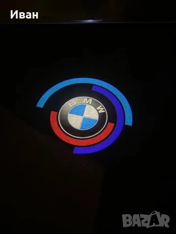 BMW/БМВ LED/ЛЕД M лого проектор за врата, снимка 2 - Аксесоари и консумативи - 27467120