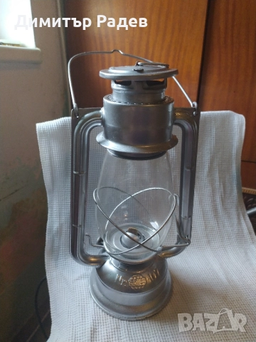 КИРКА--РЕТРО 1972г ----БДС автентична масивна панцер--фенер нов за къмпик риболов и др., снимка 2 - Други стоки за дома - 49282560