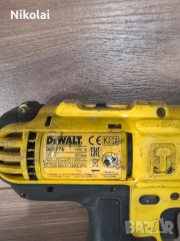 винтоверт dewalt dcd 776 , снимка 3 - Винтоверти - 52303493