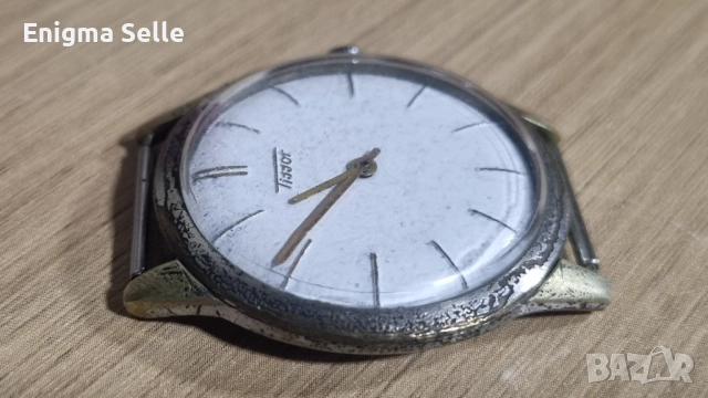 Винтидж швейцарски ръчен часовник TISSOT от 50 те години на миналия век , снимка 4 - Мъжки - 52959367