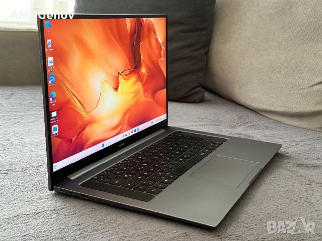 16.1’Full HD IPS/Huawei Matebook D16/Ryzen 5-4600H/16GB DDR4/512GB SSD, снимка 3 - Лаптопи за работа - 46712249