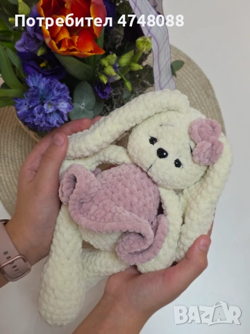 Плетено зайче.