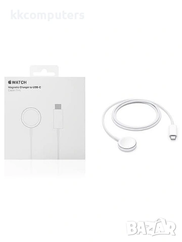 APPLE WATCH MAGNETIC CHARGER TO USB-C 1M (MX2H2ZM/A), снимка 3 - Оригинални зарядни - 54192905