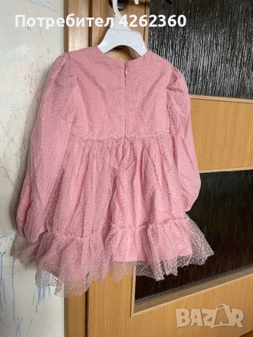 Детска ефирна рокля с нежен тюл Mayoral Майорал номер 98 за 36 месеца, снимка 3 - Детски рокли и поли - 53654362