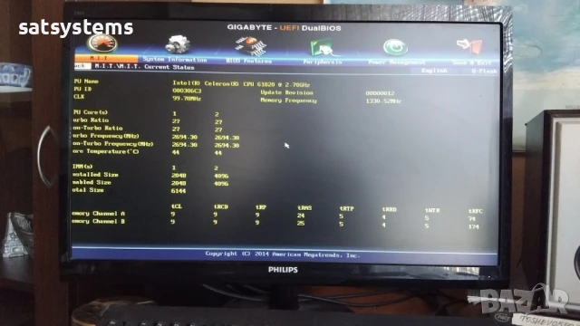 Дънна платка Gigabyte GA-H81M-DS2 Socket LGA1150, снимка 16 - Дънни платки - 50912299