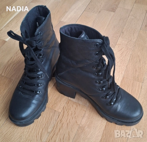 Боти на DARIS Дарис естествена кожа, снимка 2 - Дамски боти - 52350170