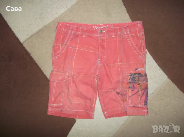 Къси панталони DESIGUAL  мъжки,Л, снимка 2 - Къси панталони - 50114358