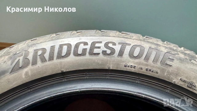 4бр. летни гуми BRIDGESTONE TURANZA 6 Enliten 215/50 R18 92W, снимка 3 - Гуми и джанти - 53140045