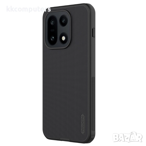 NILLKIN Frosted Shield калъф за OnePlus 15 5G- твърд матов PC гръб, Вкл.Протектор, Черен, снимка 2 - Калъфи, кейсове - 52607315