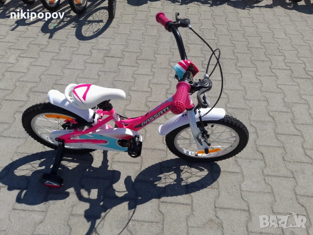PASSATI Велосипед 16" ALEX розов, снимка 11 - Велосипеди - 53759471