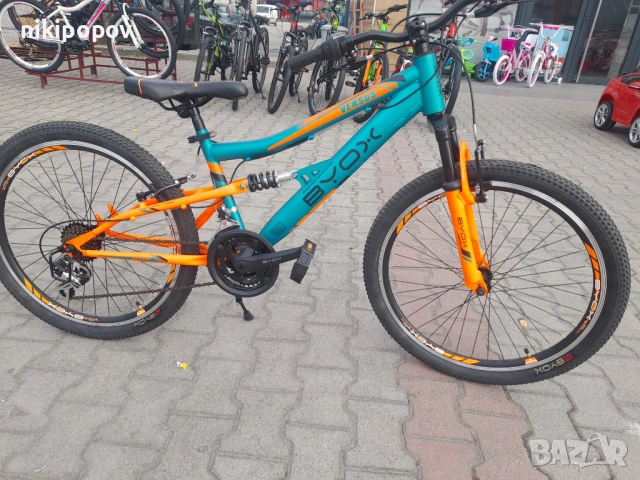 BYOX Велосипед 24" VERSUS тюркуаз, снимка 12 - Велосипеди - 53848929