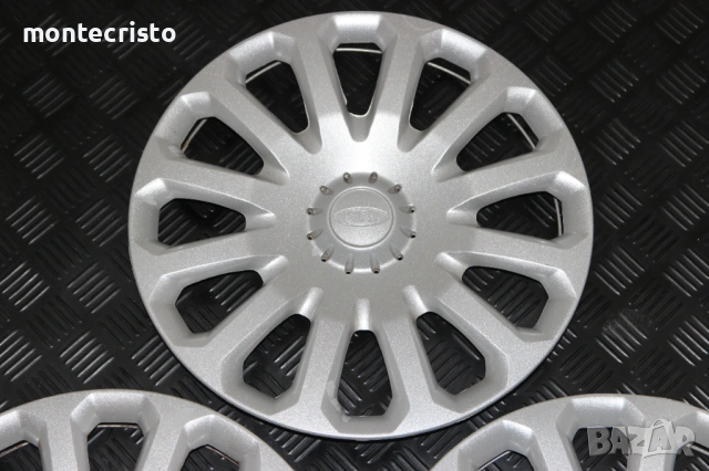 3 броя Тасове Ford Fiesta MK7 (2008-2017г.) 8V211130JB / 8V21-1130-JB / 15 цола Форд Фиеста, снимка 4 - Аксесоари и консумативи - 53934246