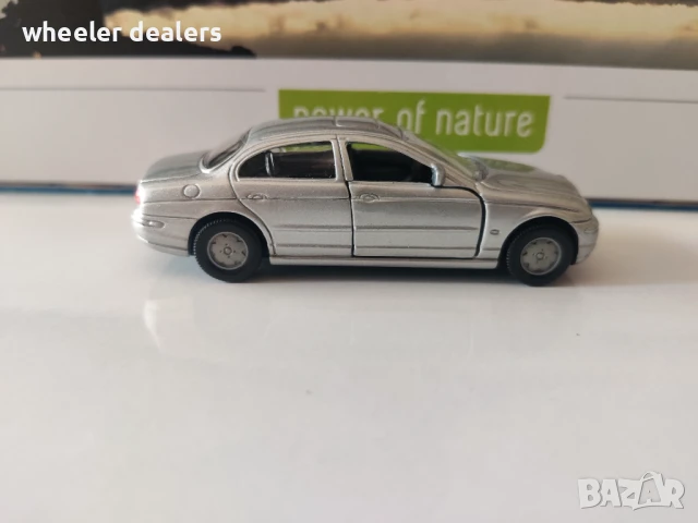 Метална количка Jaguar S 4.0 V8 Siku мащаб 1:55, снимка 6 - Колекции - 50842844