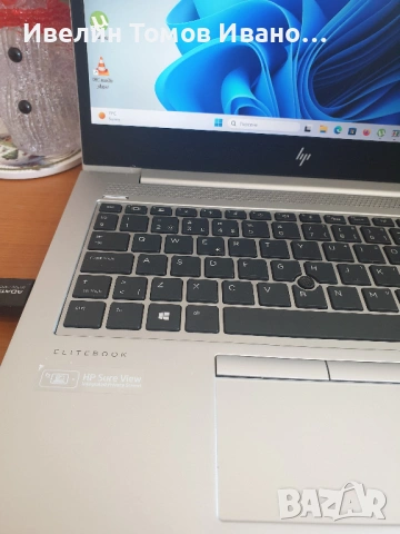HP EliteBook 830 G5 със i7 8Gen, 32gb ram ddr4, 512gb ssd 400евро, снимка 3 - Лаптопи за работа - 54171139
