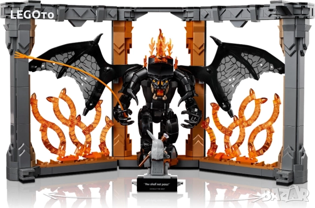 НОВО ЛЕГО 10367 Икони - Властелинът на пръстените: Балрог, миниатюра на библиотека LEGO 10367 Icons , снимка 5 - Конструктори - 52577773