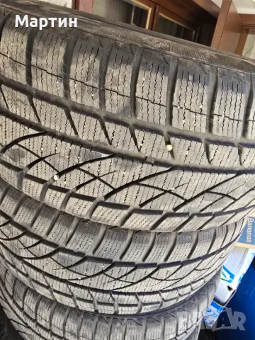 Продавам зимни гуми  - 225 / 55 R17  Като нови! 4 бр. Зимни гуми ! Гумите са карани много малко !  Т, снимка 3 - Гуми и джанти - 47690910