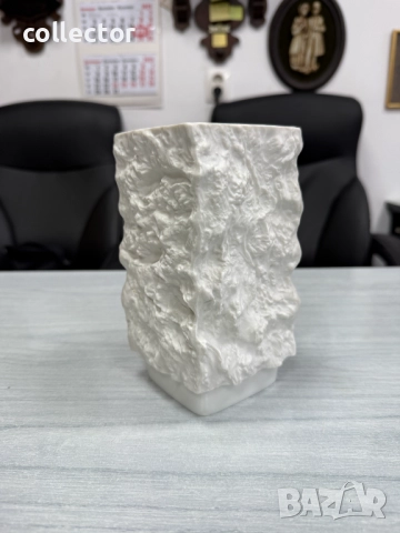 Немска порцеланова ваза - Scherzer. №7655, снимка 3 - Антикварни и старинни предмети - 52562935