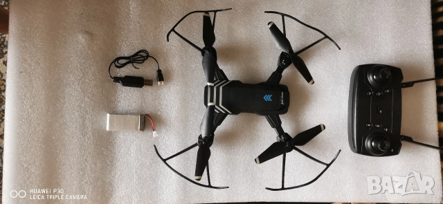 Дрон с камера 4к, снимка 4 - Дронове и аксесоари - 52896081