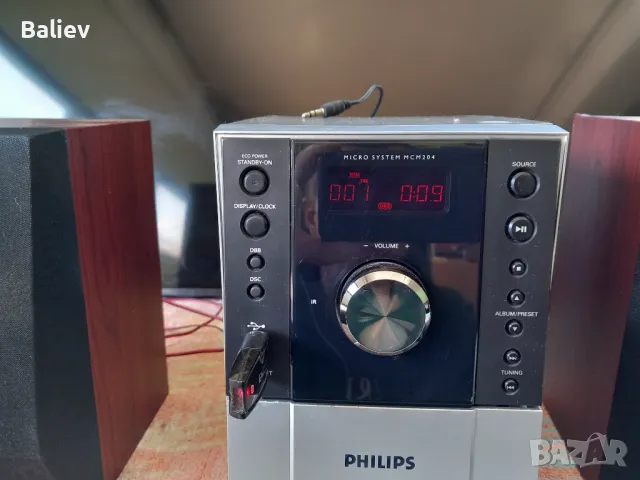 PHILIPS MCM204 mini system usb, снимка 8 - Аудиосистеми - 49596848