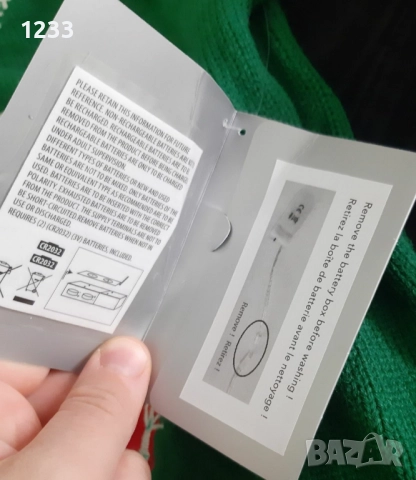 Мъжки коледен светещ пуловер на disney, снимка 4 - Пуловери - 52718907