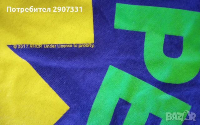 тениска групи Red Hot Chili Peppers. 2017. Официален продукт, снимка 2 - Тениски - 50489525