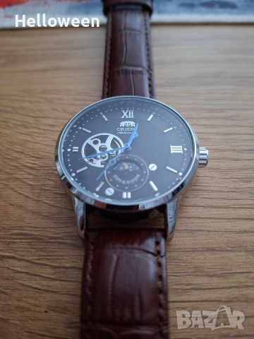 Чисто нов ръчен часовник ORIENT - колекция Classic Sun & Moon, снимка 7 - Мъжки - 53353130