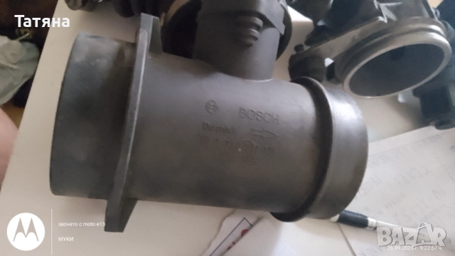 Дроселова клапа за BMW- БМВ-Е46-1.6-1.8 бензин комплект с гофрето и дебитомера, снимка 8 - Части - 51842076