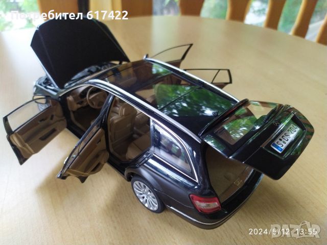 1:18 Метален модел на MERCEDES BENZ - C-CLASS  STATION WAGON, снимка 11 - Колекции - 45697848