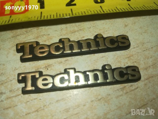 technics 2бр емблеми за аудио 4см 1206241322, снимка 4 - Ресийвъри, усилватели, смесителни пултове - 46168522