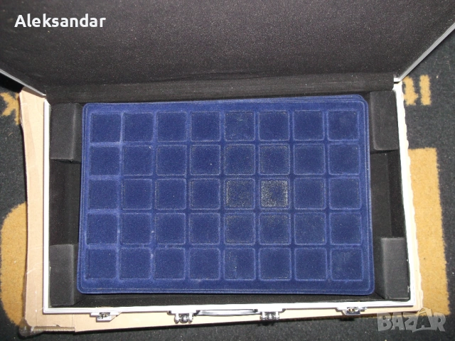 Алуминиеви куфарчета за нумизмати, снимка 6 - Нумизматика и бонистика - 53858118