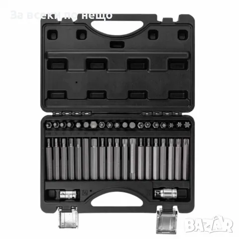 Накрайници 40 броя RockForce-еврейски зезди-торкс 3/8“и 1/2″, снимка 3 - Други инструменти - 50367796