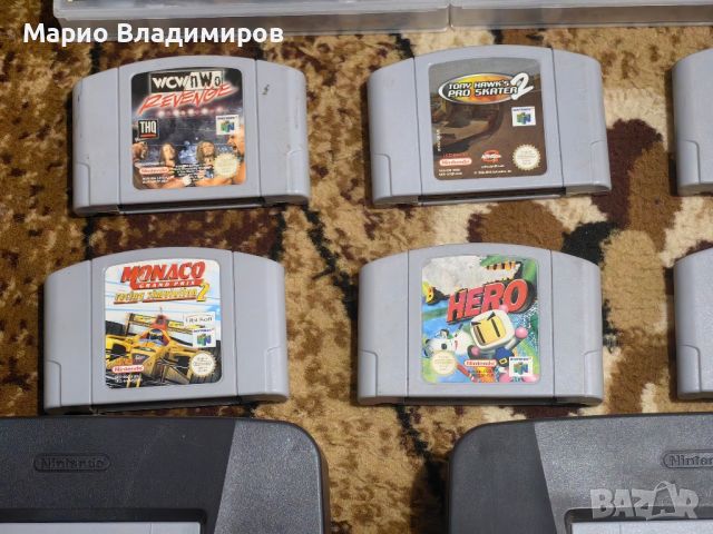 Nintendo 64, джойстици, игри с кутии и още, снимка 6 - Nintendo конзоли - 45112281