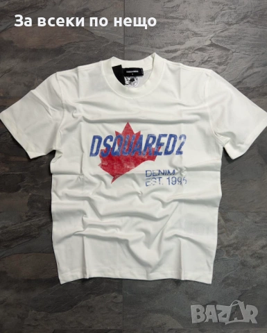 DSQUARED2 Мъжка Тениска👕Мъжка Блуза С Къс Ръкав - Различни Модели Код NGHSP7, снимка 16 - Тениски - 53690219