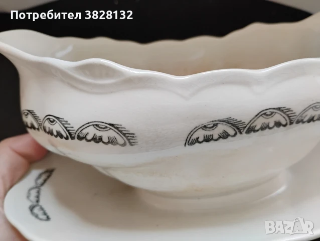 винтидж сосиера, снимка 5 - Антикварни и старинни предмети - 50757465