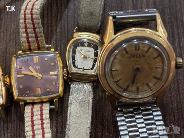 ЛОТ 6  Механични Часовника – Glashütte, Lemania и други, снимка 3 - Антикварни и старинни предмети - 51629567
