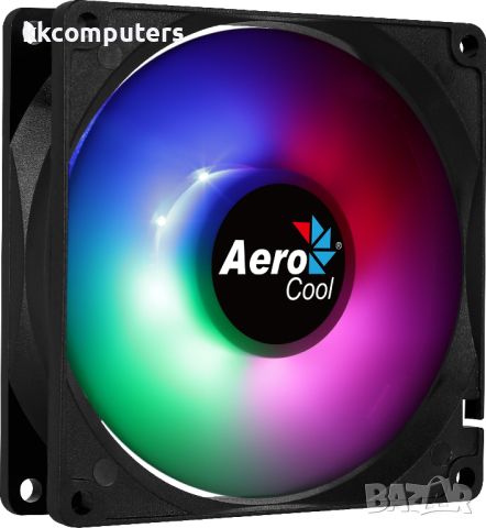 Вентилатор AeroCool Frost 9 RGB - ACF2-FS10117.11 , снимка 3 - Други - 46318872