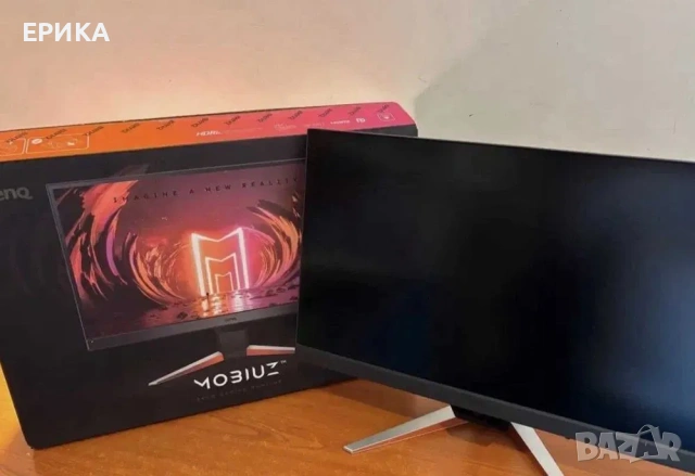 Гейминг монитор BenQ - Mobiuz EX2710Q, 27", 165Hz, 1ms, FreeSync