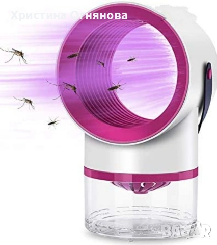 Лампа против комари, USB зареждане, улавя до 20 квадратни метра, снимка 2 - Други стоки за дома - 53113773