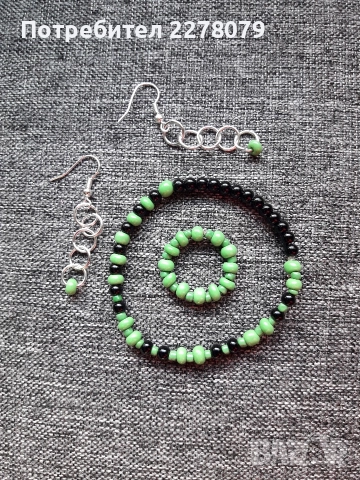 Комплекти бижута от полускъпоценни камъни - ръчна изработка, снимка 8 - Бижутерийни комплекти - 44733843
