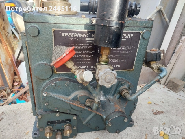 продавам вакуум помпа , снимка 2 - Други машини и части - 52132427