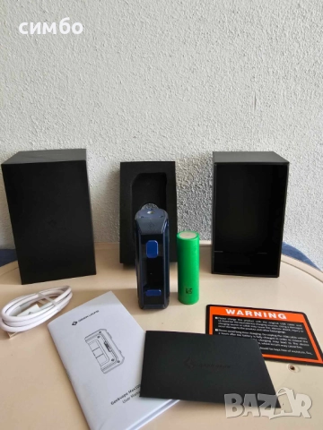 GEEK VAPE MAX100 100W Blue, снимка 3 - Вейп без пълнители - 48319160