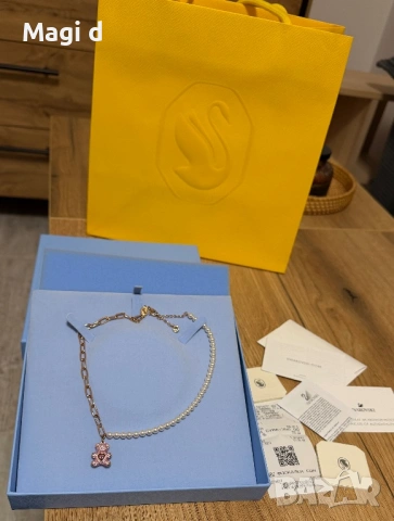 Колие Swarovski TEDDY 5669166, снимка 2 - Колиета, медальони, синджири - 53168119