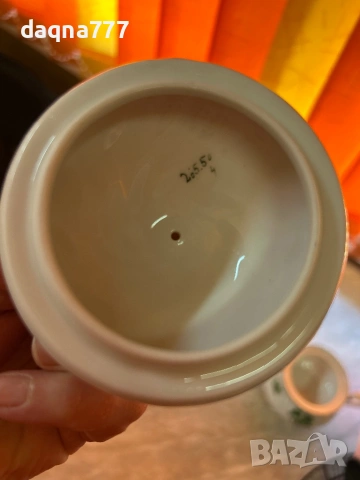 Vtg порцеланова захарница Thun, снимка 3 - Антикварни и старинни предмети - 53643902