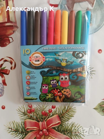 Флумастери за рисуване KOH--NOOR HARDMUTH