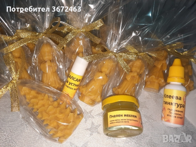 Свещи от пчелен восък и други натурални продукти, снимка 3 - Други - 52232865