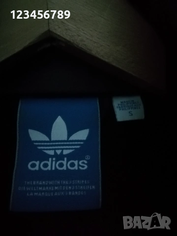 Adidas Chile 62 Originals Black/Silver Trefoil оригинално горнище мъжко размер S vintage , снимка 7 - Спортни дрехи, екипи - 53509594