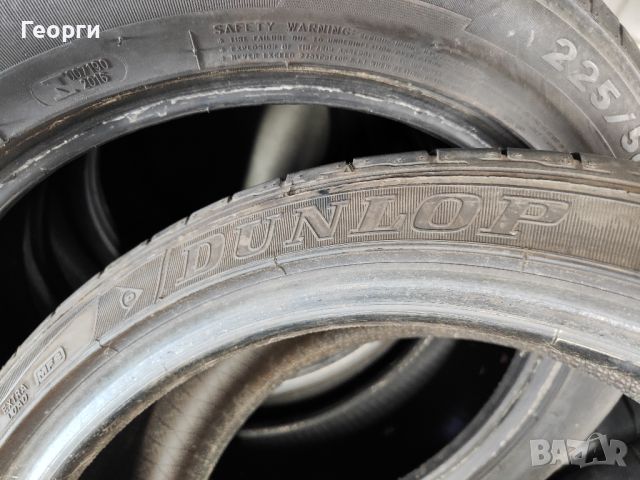2бр.летни гуми 215/40/17 Dunlop, снимка 5 - Гуми и джанти - 46257628