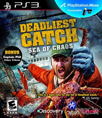 Deadliest Catch Sea of Chaos 20лв.(само диск) Смъртоносен Улов игра за Playstation 3 PS3